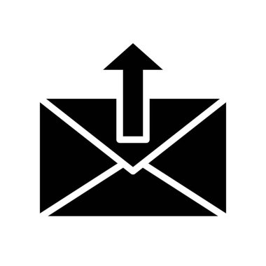 E- posta vektörü, Sosyal medya katı tasarım simgesi