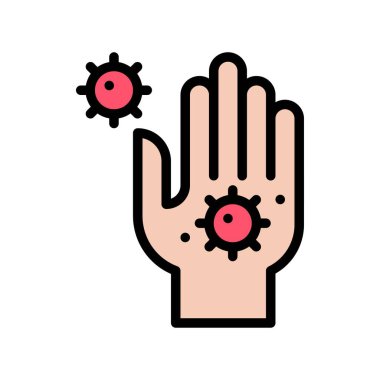 El yıkama ya da hijyenle ilgili kirli mikroplar, bakteri ya da virüsle el taşıyıcı ve düzenlenebilir felç