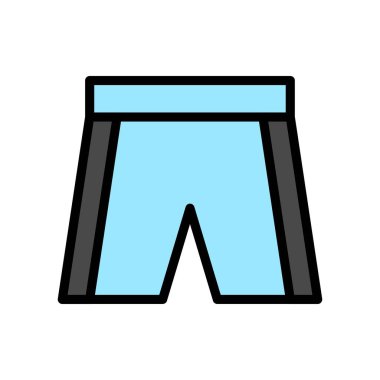 Yaz plajı ya da bayramla ilgili niker ya da yüzme bezi vektörü.