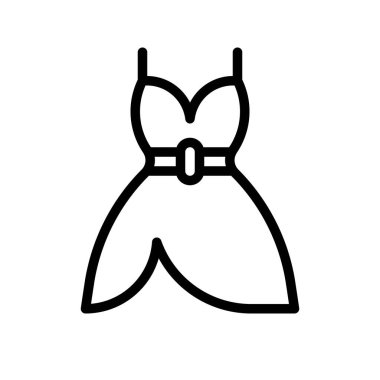 Kadınlar vektör illüstrasyonu, çizgi tasarımı simgesi