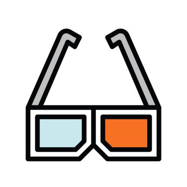 Televizyonlar ve teknoloji, 3d cam vektörler, dolu stillerde.,