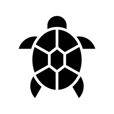 Hawaii ikonu ilişkili Hawaii kaplumbağası boyun ve bacak vektörü katı tasarım
