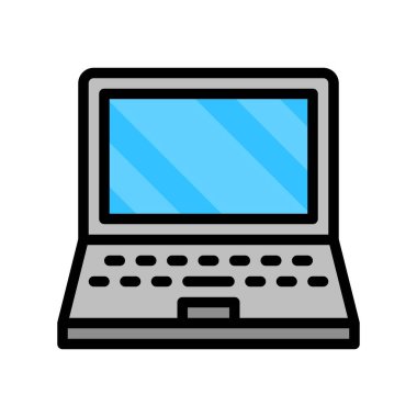 Dizüstü bilgisayar vektörü, Elektronik aygıt biçimi düzenlenebilir vuruş