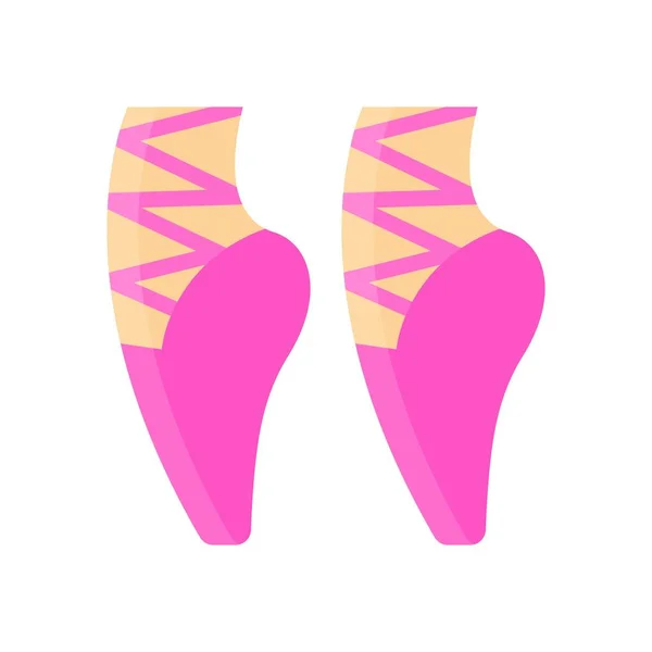 Развлекательная Вечеринка Праздник Танцы Девушки Ноги Векторы Плоском Стиле — стоковый вектор