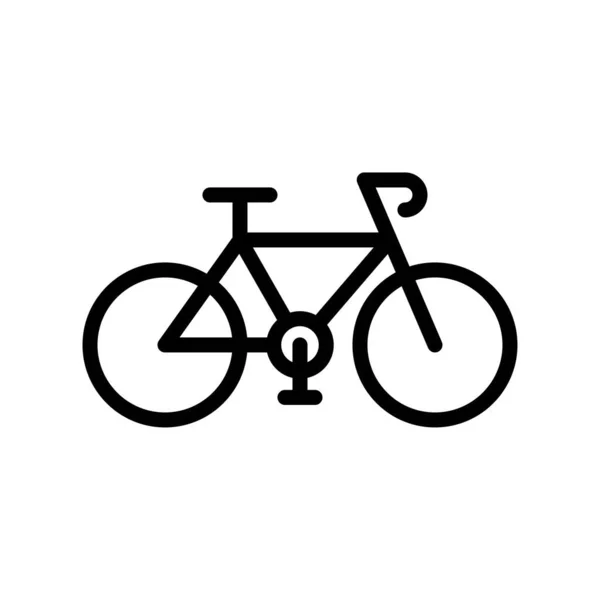 Sostenible Reciclar Vector Bicicleta Sostenible Relacionado Estilo Lineal — Vector de stock