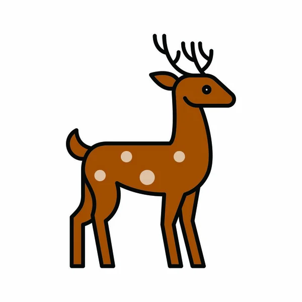 サンタはクリスマスベクトルに関連する狩猟採集民で — ストックベクタ