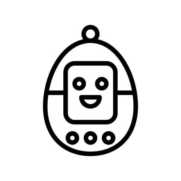 Device Vector Robotics Related Line Style Icon — Stock Vector
