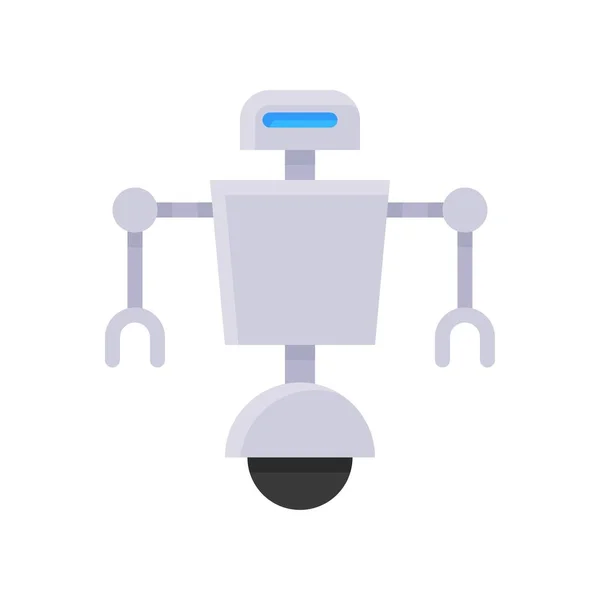 Vetor Navegação Robô Ícone Estilo Plano Relacionado Robótica —  Vetores de Stock
