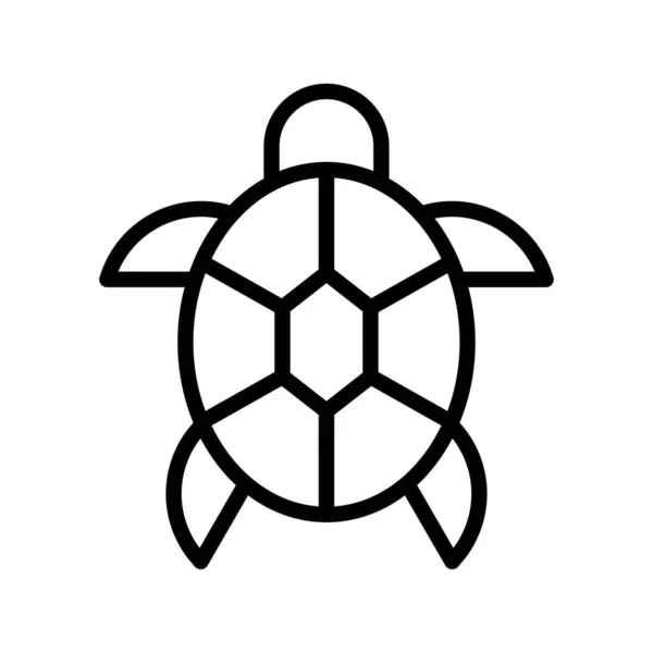 Hawai Icono Relacionado Con Tortuga Hawaii Con Cuello Las Piernas Gráficos Vectoriales