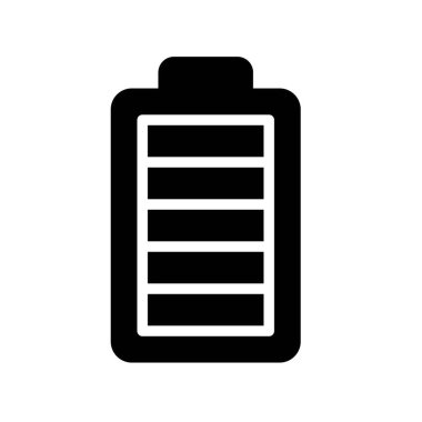 Kirliliğe bağlı batarya tam yüklü vektör katı tasarım