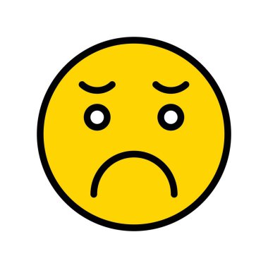 Duygusal vektör, Sosyal medya doldurulmuş biçim düzenlenebilir vuruş simgesi