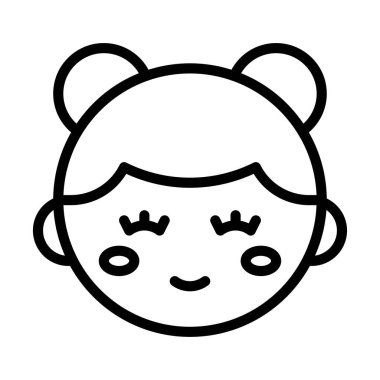 Çinli kız vektörü, Çin Yeni Yıl Stili simgesi