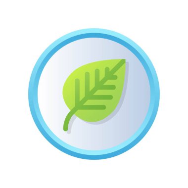 Yaprak vektörü, okula dönüş gradyan tasarım simgesi