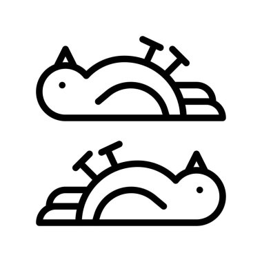 Kirlilikle ilgili kuşlar, doğrusal olarak kirlilik taşıyıcısı ile öldüler.