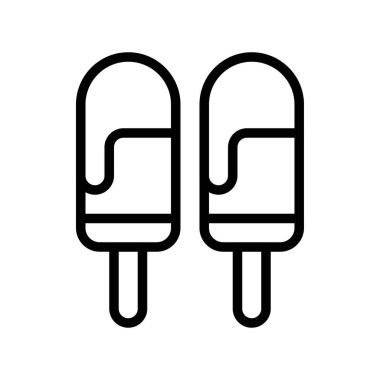 tatlı, ve şekerle ilgili dondurma, dondurma vektörleri, doğrusal olarak,