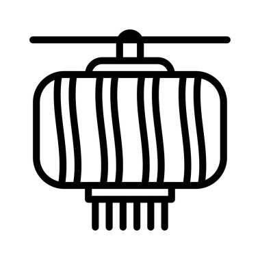 Fener vektörü, Çin Yeni Yıl Stili simgesi