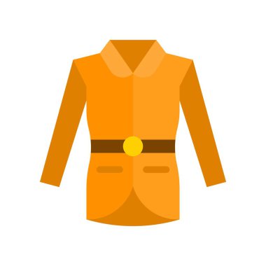 Kadınlar vektör illüstrasyonu, düz tasarım simgesi