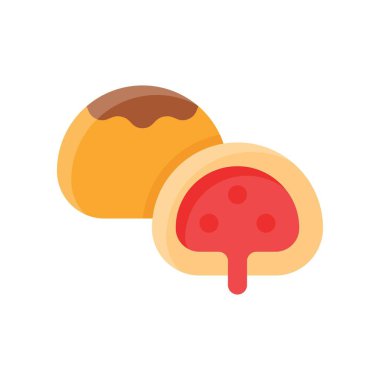 Şekerleme, şekerle ilgili tatlılar, ve düz tasarımlı şeker vektörleri.,