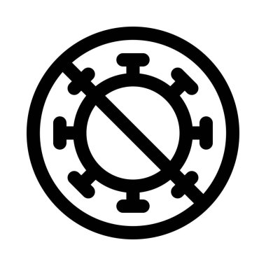 Virüs bulaşması tehlikeli virüs şekli vektörü doğrusal biçimdeName