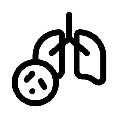 Virüs bulaşması ile ilgili akciğer hastalığı. Virüs taşıyıcısı doğrusal olarak