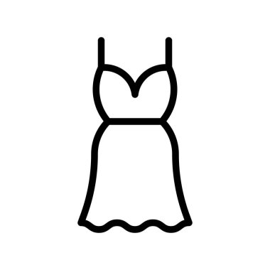 Kadınlar vektör illüstrasyonu, çizgi tasarımı simgesi