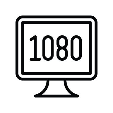 Televizyon ve teknoloji, ilgili TV vektörleri, doğrusal ya da düzenlenebilir vuruş tasarımları,