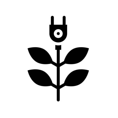 Yaprak vektörlerindeki sürdürülebilir ya da geri dönüşümle ilgili anahtar katı tasarım