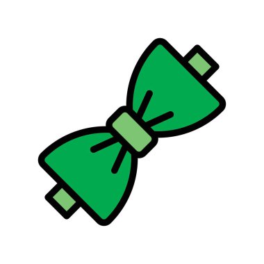 Aziz Patrick 'e bağlı yay ya da kurdele vektörü.