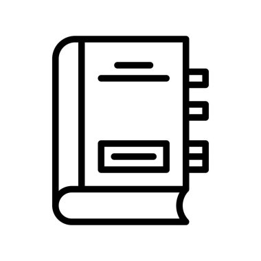 Kitap vektörü, okul satırı tasarım simgesine geri dön