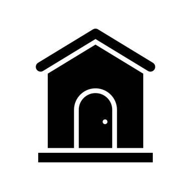 Ev vektörü, Sosyal medya katı tasarım simgesi