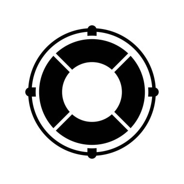 Lifebuoy vektörü, Yaz Partisi ile ilgili katı biçim simgesi
