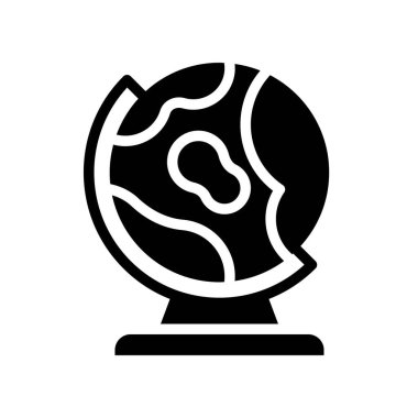 Küre vektörü, okula sağlam biçim simgesine dön