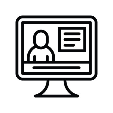 Televizyon ve teknoloji, ilgili TV vektörleri, doğrusal ya da düzenlenebilir vuruş tasarımları,