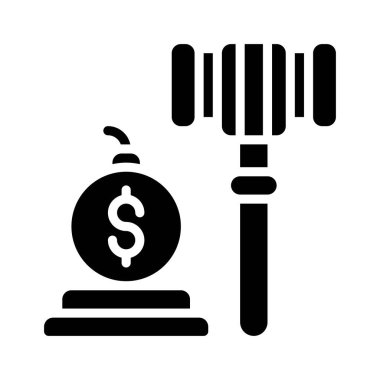 Ekonomik durgunluğa bağlı adalet Hummer 'ı sağlam tasarımda bum ve dolar vektörleri ile