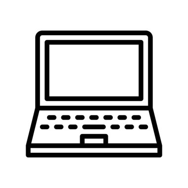 Dizüstü bilgisayar vektörü, Elektronik aygıt satırı biçimi düzenlenebilir vuruş