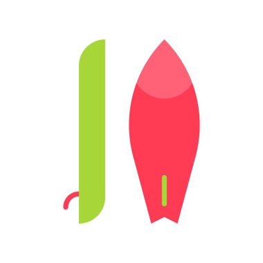 Sörf tahtası vektörü, Yaz Partisi ile ilgili biçim simgesi