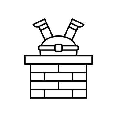 Noel Baba, tuğlayla ilgili saplantılar, noel vektörleri, doğrusal olarak.