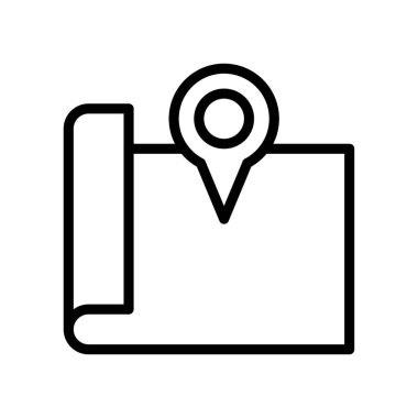 yaz plajı veya tatille ilgili yaz mevsimi konum sayfası konum pin vektörü doğrusal biçiminde