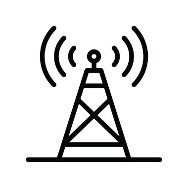 Televizyonlar ve teknoloji, ilgili kule vektörleri, dolu stillerde.,