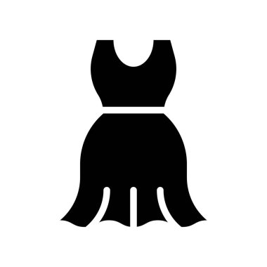 Kadınlar vektör illüstrasyonu, katı tasarım simgesi