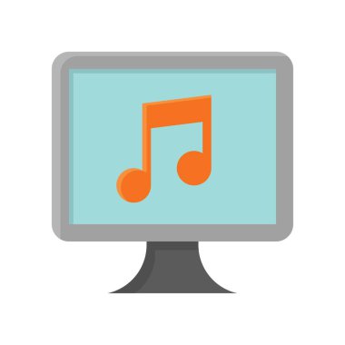 Televizyonlar, teknoloji, ilgili TV vektörleri, düz tasarımlar.,