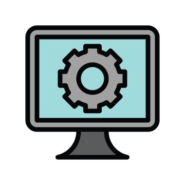 Televizyonlar ve teknoloji, ilgili TV vektörleri, düzenlenebilir vuruşlarda,