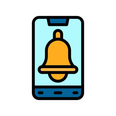 Telesekreter ya da telekomünikasyon bağlantılı mobil alarm ya da düzenlenebilir felçli zil vektörü