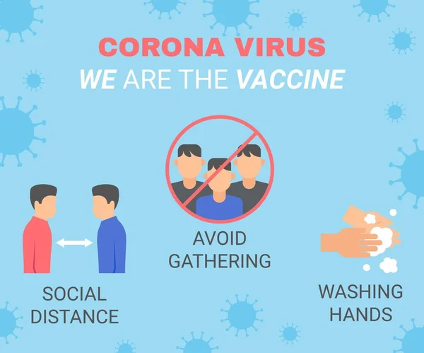 Coronavirus Pandemia Covid Ragazzi Personaggi Con Distanza Sociale Lavarsi Mani — Vettoriale Stock