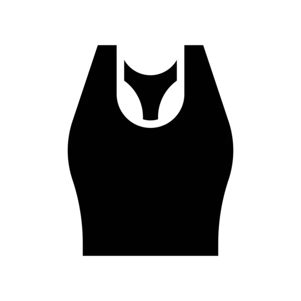 Frauen Kleid Vektor Illustration Solides Design Symbol — Stockvektor