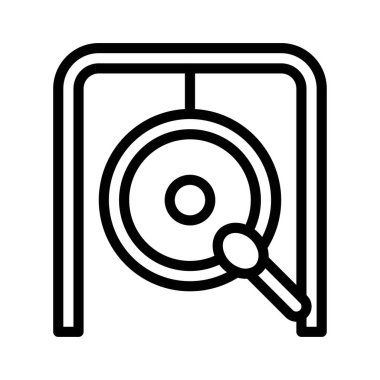 Gong vektörü, Çin Yeni Yıl Stili simgesi