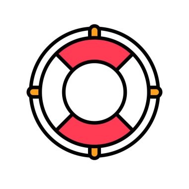 Lifebuoy vektörü, Yaz Partisi ile ilgili biçim simgesi