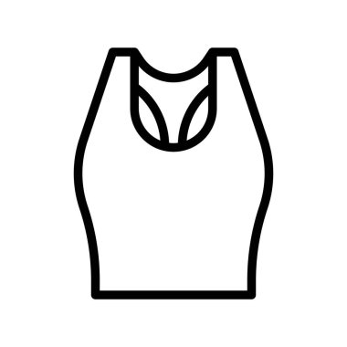 Kadınlar vektör illüstrasyonu, çizgi tasarımı simgesi