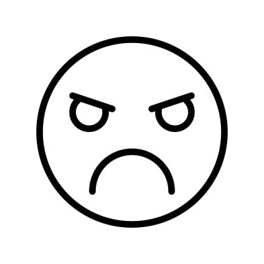 Duygusal vektör, Sosyal medya çizgi tasarım simgesi