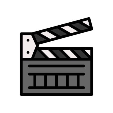 eğlence ile ilgili video eylem videosu düzenlenebilir vuruş ile ahşap vektörler